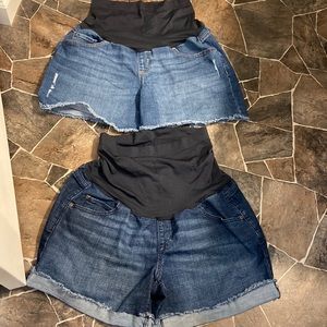 2 pair of Sonoma women’s maternity shorts size 14